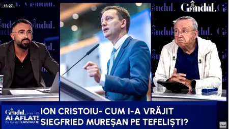 Cum i-a sedus Siegfried Mureșan pe tefeliști. Cristoiu: Mă obligați să vă zic cum gândește o pisică
