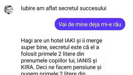 Bancul de joi | Gică Hagi, IAKI și secretul succesului