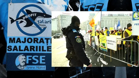 EXCLUSIV VIDEO | Sindicaliștii din Educație și-au spus ofurile în fața Guvernului: 