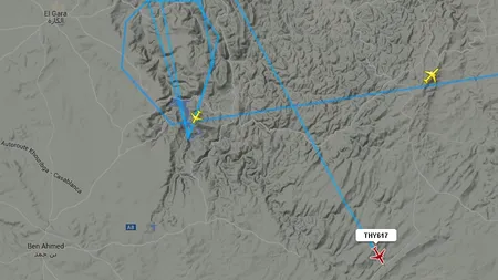 Un avion al Turkish Airlines care zbura pe ruta Istanbul-Sao Paolo a fost redirecționat de urgență după o amenințare falsă cu bombă 