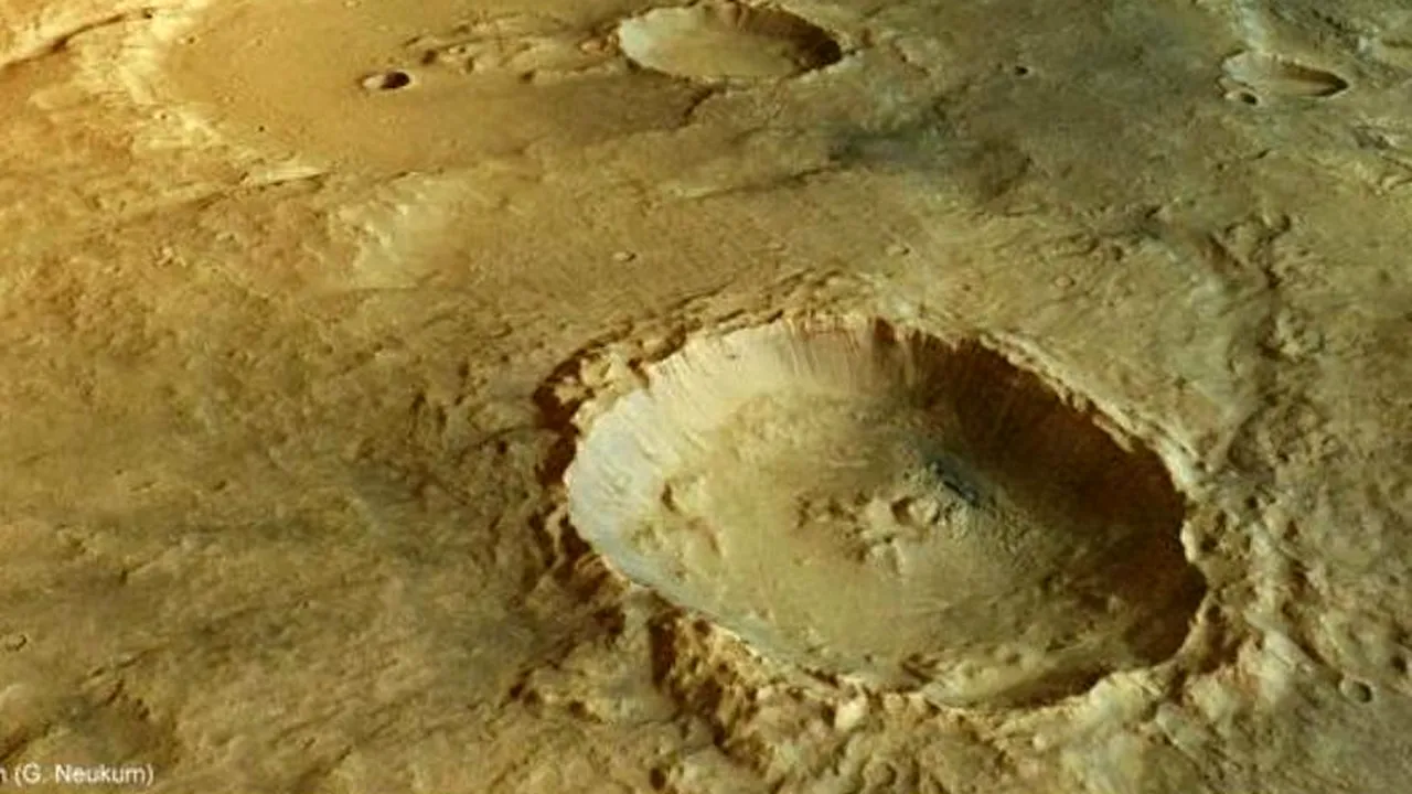 NASA a anunțat descoperirea unui posibil supervulcan pe Marte