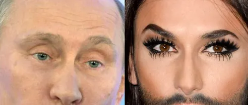 Transexualul Conchita Wurst vrea să petreacă o săptămână cu Vladimir Putin. Reacția Kremlinului