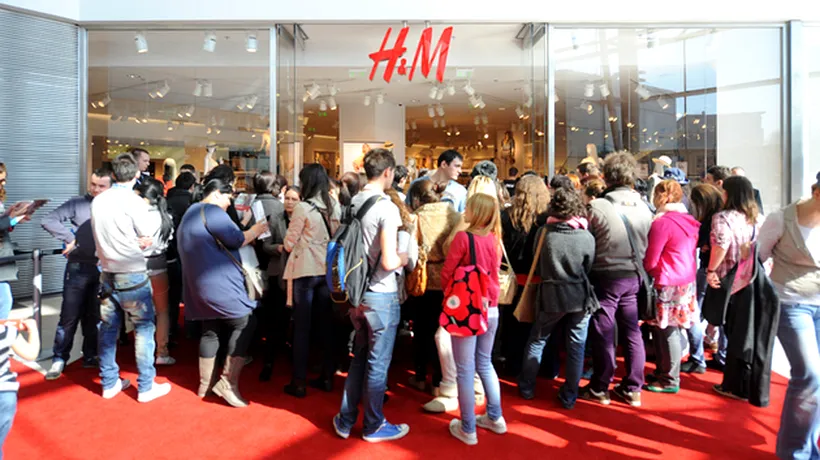 Vânzările H&M în România au crescut la 32,6 milioane de euro în primul semestru fiscal