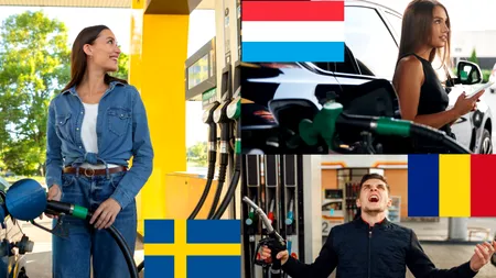 Suedia și Luxemburg au carburanți mai ieftini și salarii mai mari ca în România. Românii sunt codași la salarii, dar în top la prețul benzinei