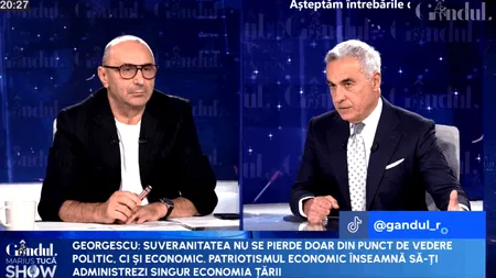 Călin Georgescu explică ce înseamnă patriotismul economic și suveranitatea economică: „Da, naționalizare” /„Intră totul în proprietatea poporului”