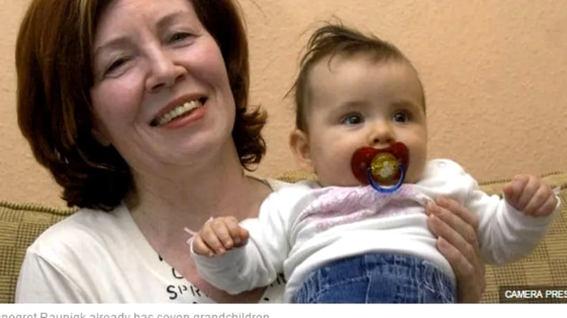 La 65 de ani, o nemțoaică a devenit cea mai în vârstă mamă de cvadrupleți