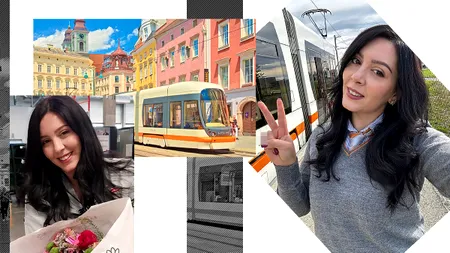 EXCLUSIV | Povestea UIMITOARE a româncei care conduce tramvaie în AUSTRIA: ”Se așteaptă un an-doi pentru un interviu”