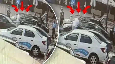 Un copil de 4 luni a fost salvat dintr-o mașină încuiată accidental, la peste 30 de grade Celsius. Un jandarm aflat în timpul liber a intervenit