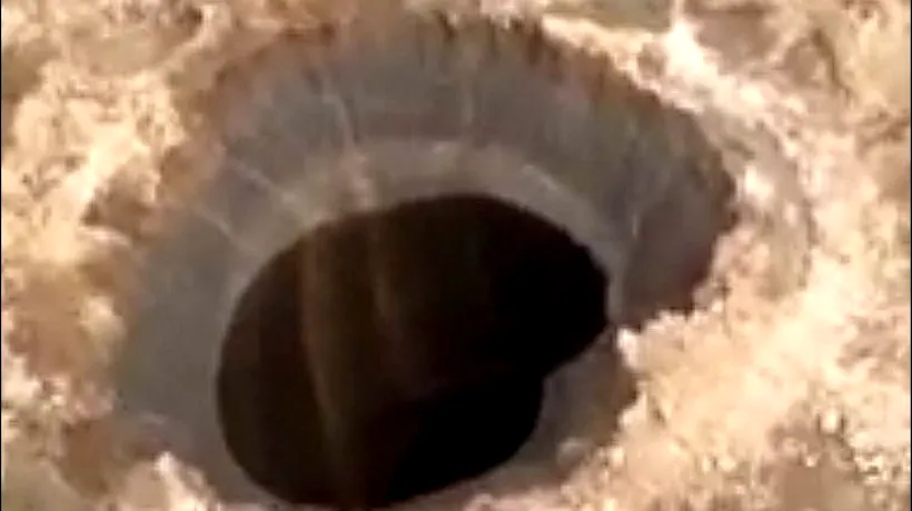 Craterul misterios descoperit la „Capătul lumii