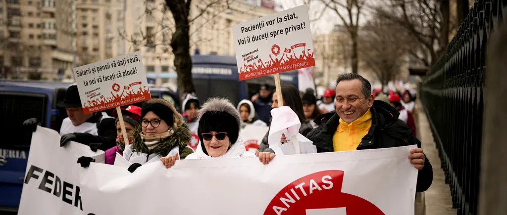 Acord între sindicaliștii Sanitas și Guvern: Salariile din Sănătate CRESC cu 15%, în două tranșe