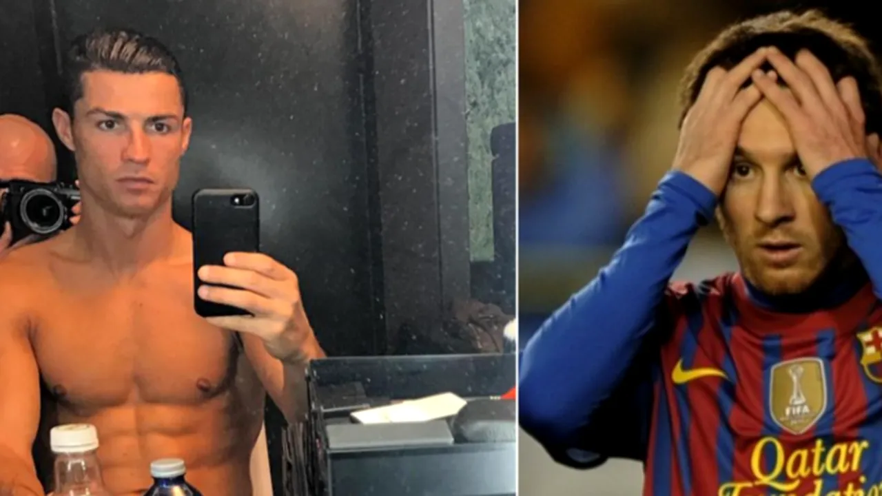 Cristiano Ronaldo s-ar fi așezat, gol, în fața oglinzii și ar fi spus: „Dar Lionel Messi nu arată atât de bine!