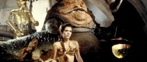 Costumul de sclavă al prințesei Leia din „Războiul stelelor a fost scos la licitație. La cât este estimat