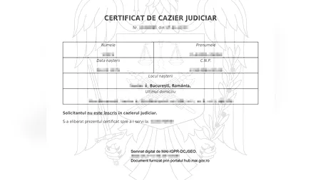 10 pași ca să obții cazierul judiciar online