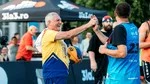 Show pe terenul de baschet 3×3 la Sport Arena Streetball Ploiești. Radu Valahu și Titi Prosop, în roluri inedite