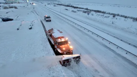 Cine va deszăpezi autostrada Cernavodă-Constanța și centura orașului Constanța. 