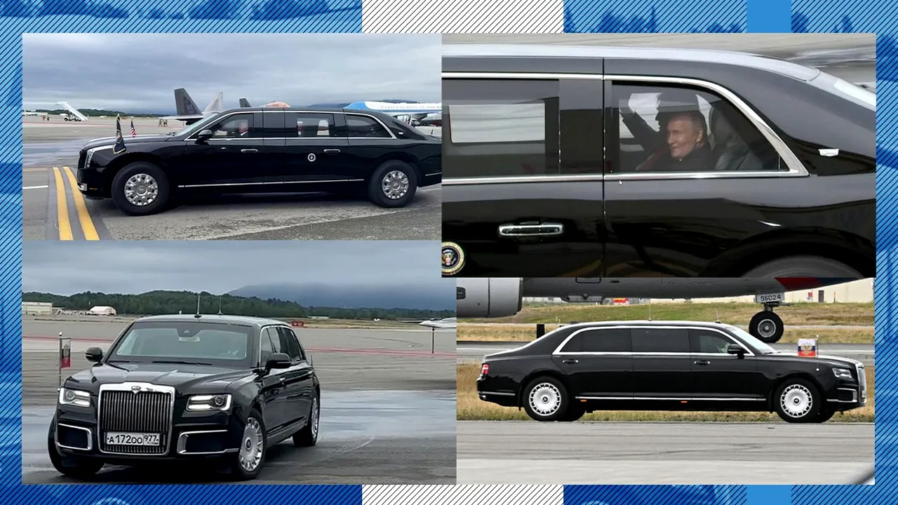 „Bestia”: Povestea din spatele LIMUZINEI prezidențiale Cadillac în care s-au urcat Trump și Putin înainte de Summitul din Alaska