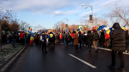 UPDATE - Autorul vandalizării maşinilor de la Parlament, reținut pentru 24 de ore. Cine este bărbatul care a aruncat cu vopsea pe patru mașini, la protestul AUR