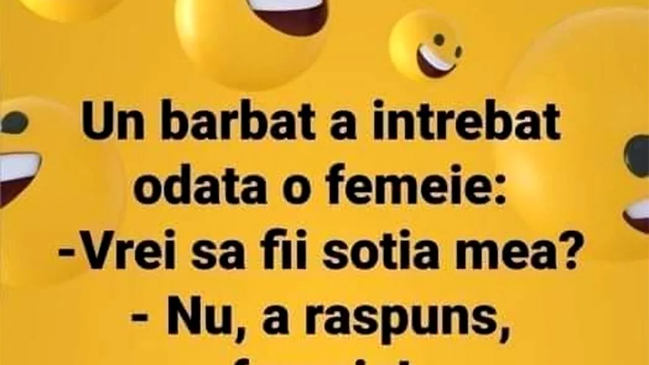 Bancul de duminică | Cea mai SCURTĂ poveste din lume