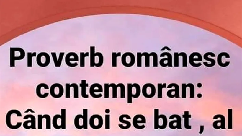 BANCUL ZILEI | Proverb românesc contemporan