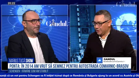 VIDEO | Victor Ponta: „În 2014 am vrut să semnez pentru Autostrada Comarnic-Brașov. Suntem în 2023 și nu s-a făcut niciun metru din ea”