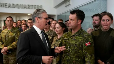 Oficiali militari din zeci de țări europene elaborează planuri pentru o misiune de menținere a păcii în UCRAINA
