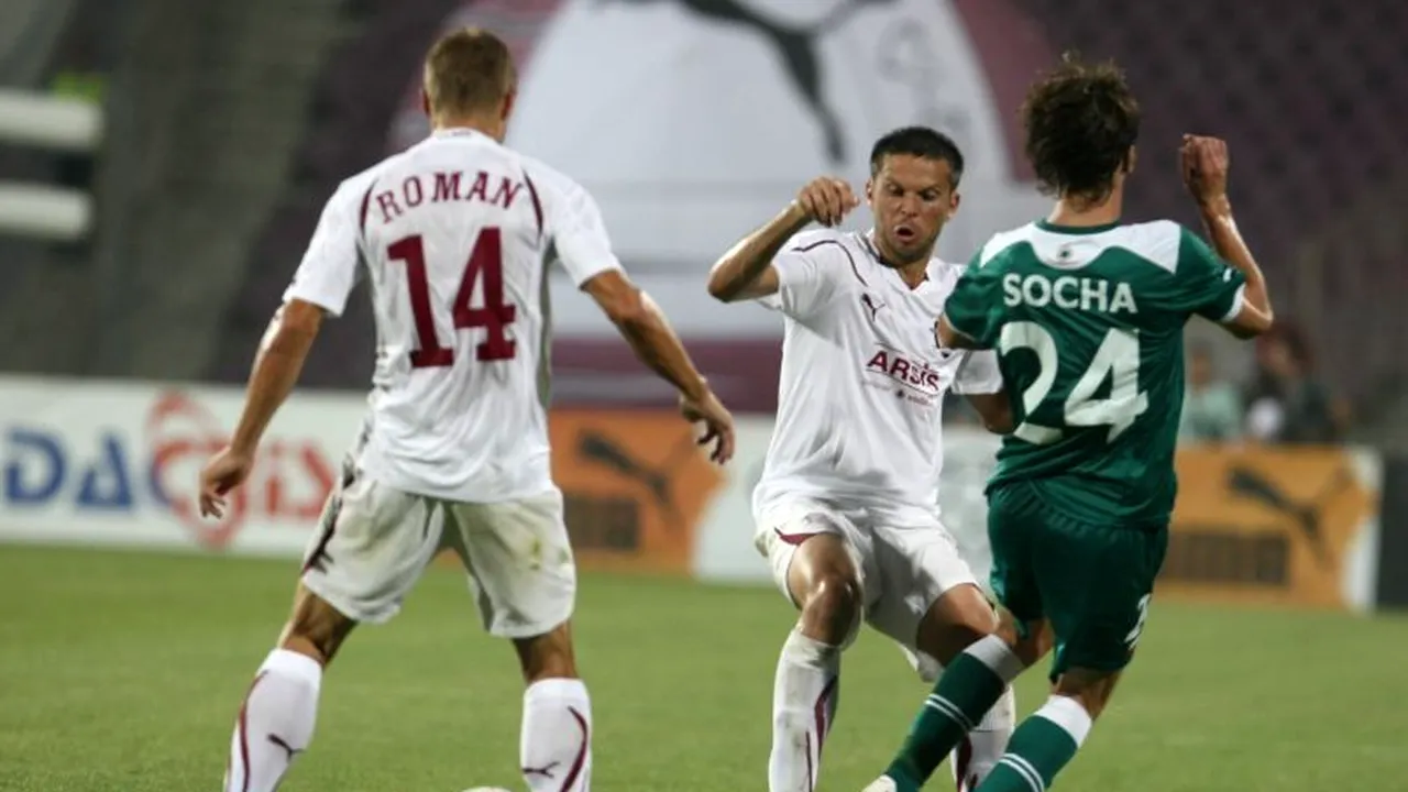 Rapid a renunțat la unsprezece jucători de la deschiderea procedurii de insolvență