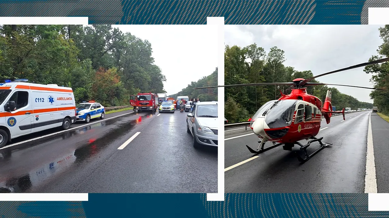Ipoteză șocantă în cazul accidentului MORTAL de pe Autostrada București-Pitești. Cei doi tineri și-ar fi pus capăt zilelor, din dragoste