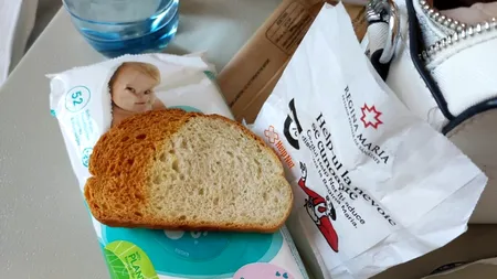 Ce a primit de mâncare, la micul-dejun, o fetiță internată în Spitalul Județean Constanța. Bulversată, mama ei a făcut o poză