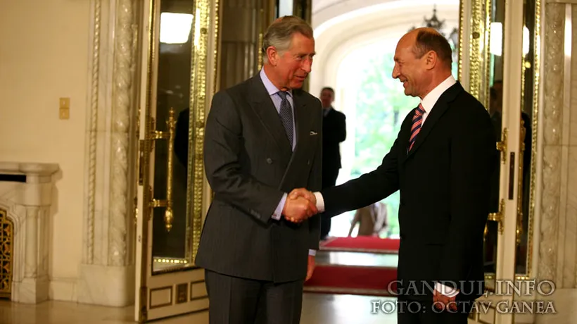 Președintele Băsescu se întâlnește luni cu Prințul Charles
