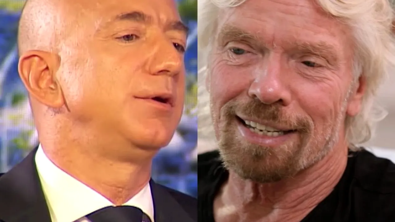 Jeff Bezos, „devansat” de Richard Branson în cursa spațială / Cine este femeia de 82 de ani care va zbura în spațiu alături de miliardarul de la Amazon