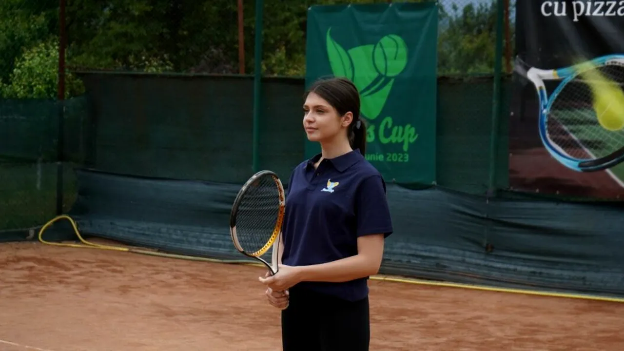 Elena Chiriac și Victor Yila, MECI-spectacol la Press Cup! „Mă pricep să supraviețuiesc pe terenul de tenis”