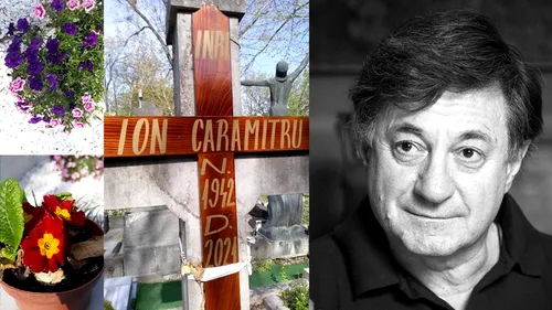 GALERIE FOTO | Cum arată mormântul lui Ion Caramitru, la 8 luni de la dispariția regretatului actor | IMAGINI EXCLUSIVE
