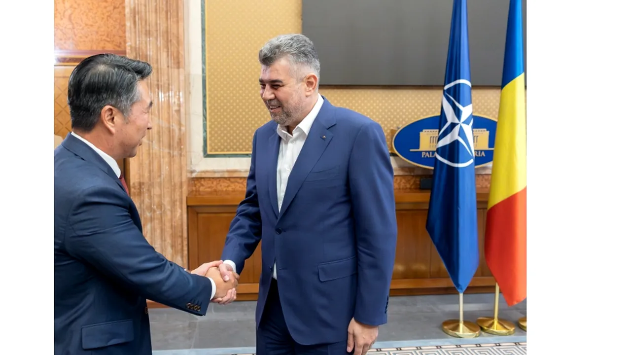 15 ani de parteneriat între România și Coreea. Marcel Ciolacu: Salut interesul investitorilor sud-coreeni pentru construcția reactoarelor 3 și 4