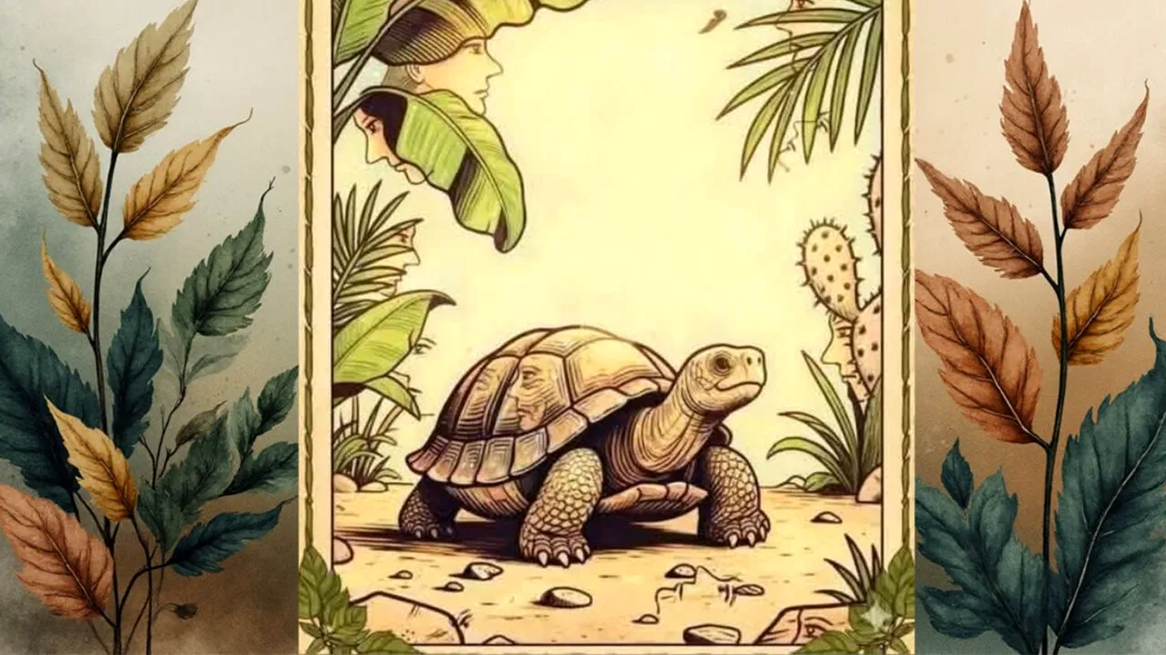 Test de perspicacitate | 99% văd o broască țestoasă în aceasta iluzie optică. Tu poți vedea chipul ascuns?