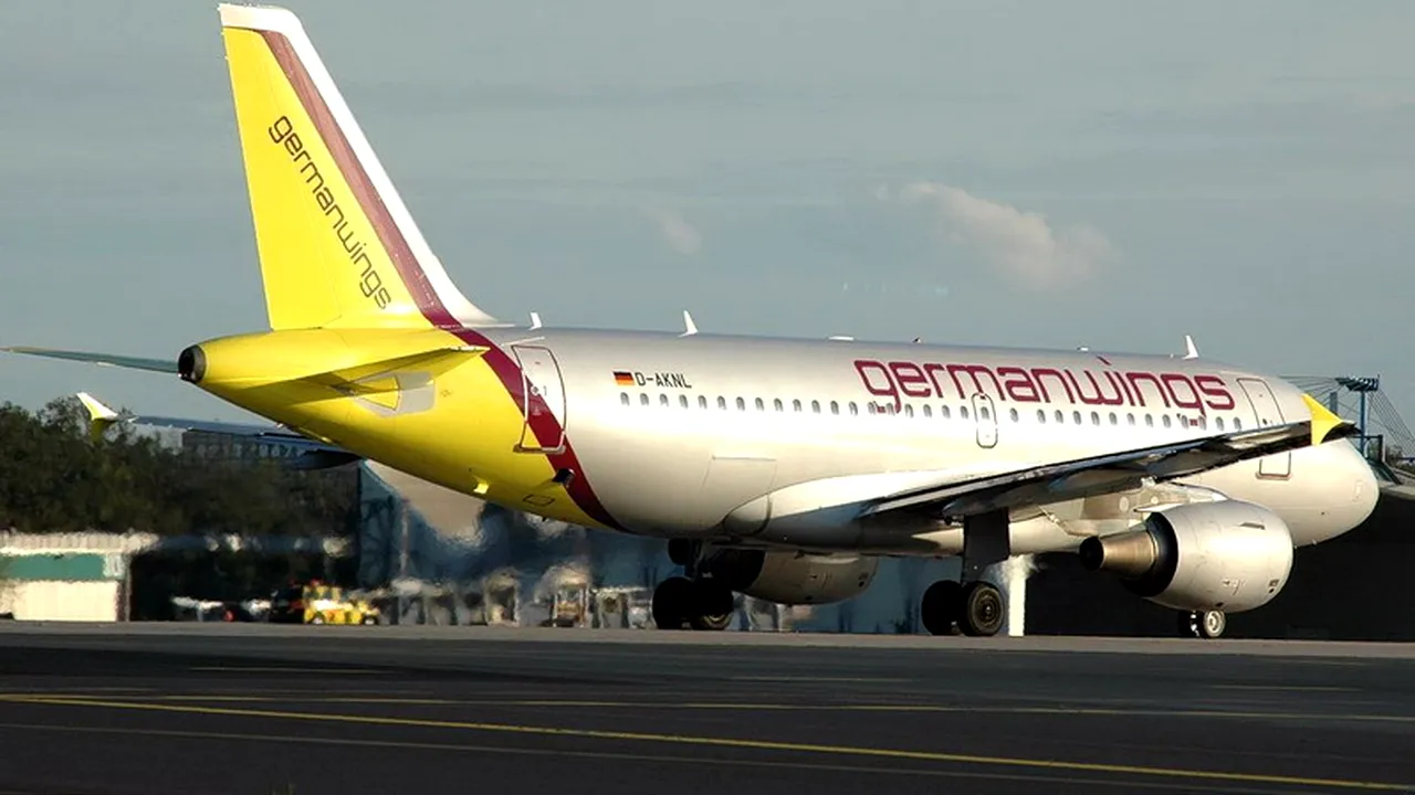 Avertisment al MAE pentru românii care vor zbura cu compania German Wings