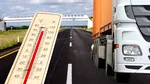 COD ROȘU de CANICULĂ. Duminică, RESTRICȚII de circulație pentru vehiculele de mare tonaj în sud-est. Care sunt excepțiile