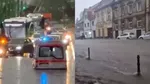 După dezastrul din Capitală, acum Brașovul a fost lovit de o furtună violentă care a paralizat orașul