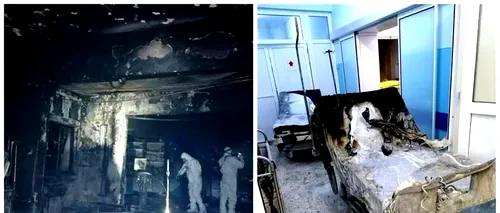 Concluzia șocantă a anchetei privind moartea unui pacient în incendiul de la ATI Neamț: ”Mortul e de vină”