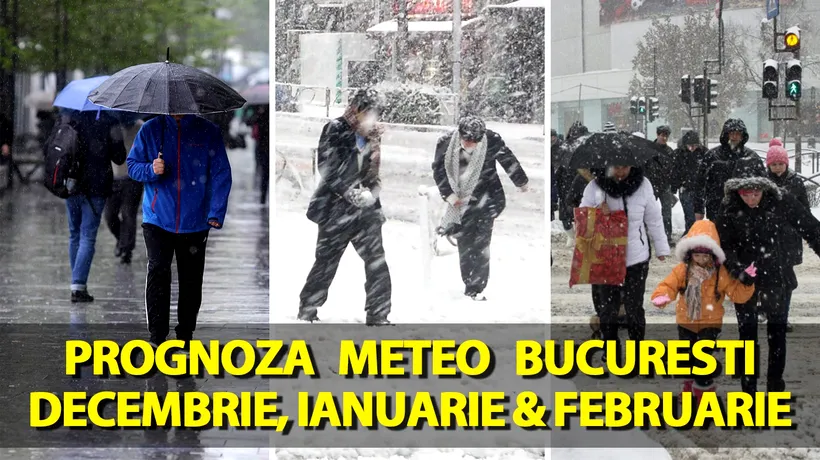 Prognoza Accuweather actualizată iarnă 2024/2025: Când ninge în București - în decembrie, ianuarie și februarie