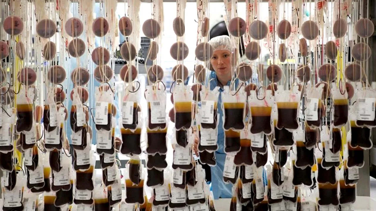 Guvernul vrea să construiască printr-un parteneriat o bancă de sânge, plasmă umană și celule stem