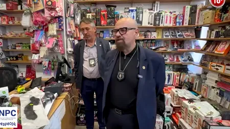 Piedone și comisarii ANPC au verificat jucăriile erotice. Au fost confiscate aproape 5000 de produse, iar unele vor fi 
