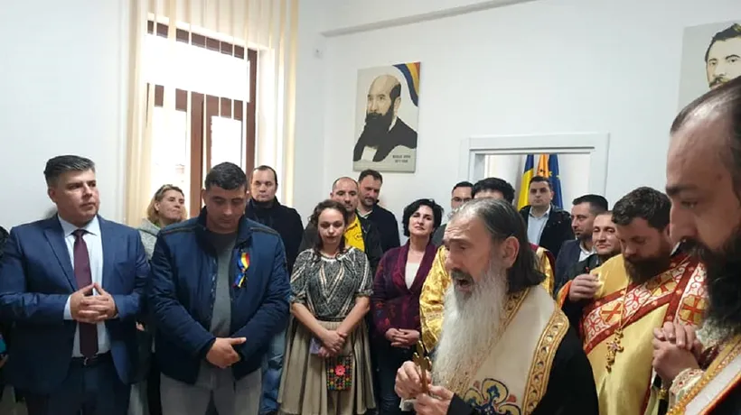 ÎPS Teodosie a sfințit noul sediu AUR din Constanța și l-a binecuvântat pe liderul George Simion: „Să vă ţineţi promisiunile făcute înaintea lui Dumnezeu şi înaintea oamenilor”