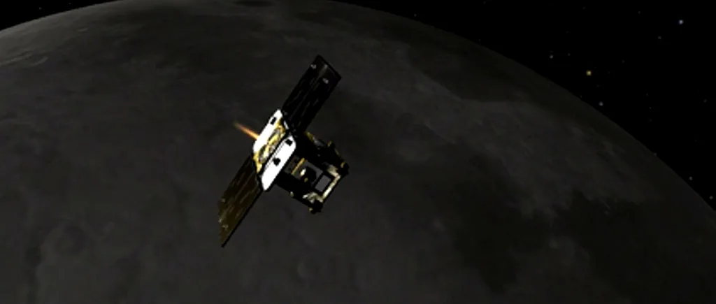 O sondă lansată de NASA s-a plasat cu succes pe orbita lunară