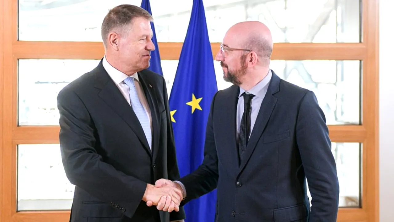 Iohannis a insistat pe tema finanțării corespunzătoare a Politicii de Coeziune și a Politicii Agricole Comune la întrevederea cu președintele Consiliului European
