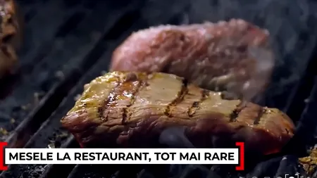 Mesele la restaurant, tot mai rare. România, pe locul 3 în lume la creșterea cheltuielilor pentru mesele în oraș