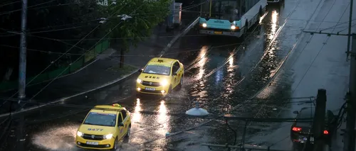 Cod galben de ploi și vijelii pentru Capitală! Mai mulți copaci au căzut în București! Recomandările ISU