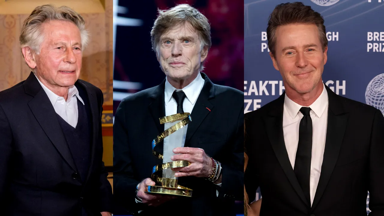 18 AUGUST, calendarul zilei: Roman Polanski împlinește 92 de ani, Robert Redford 89/ Edward Norton împlinește 56