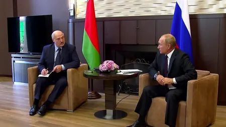 Vladimir Putin anunță că Rusia va acorda un împrumut de 1,5 miliarde de dolari Belarusului