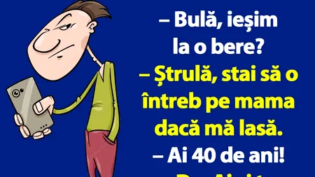 Bancul nopții | „Bulă, ieșim la o bere?”