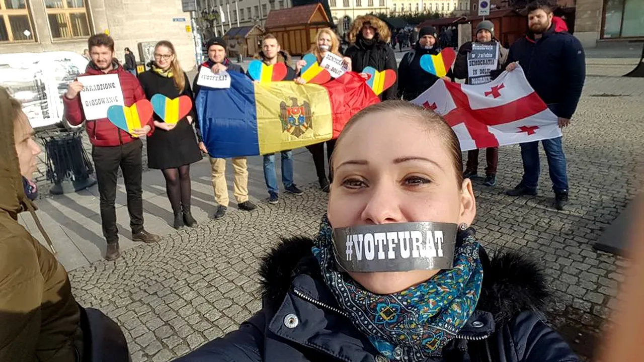 Proteste la Chișinău și în diaspora: Moldovenii cer repetarea turului al doilea al alegerilor din Republica Moldova